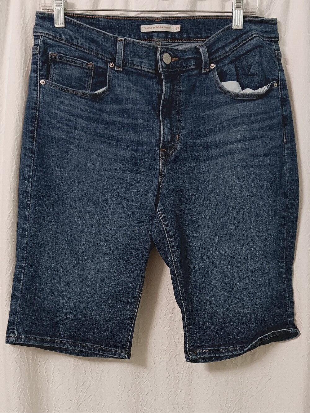 Levis Classic bermuda-Shorts Washed Size 31